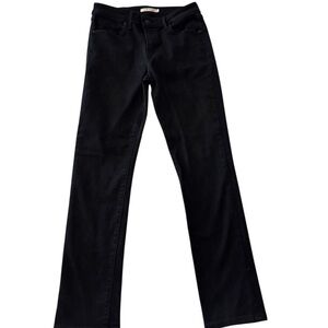 Levi's Women’s Black Classic Mid Rise Skinny Fit